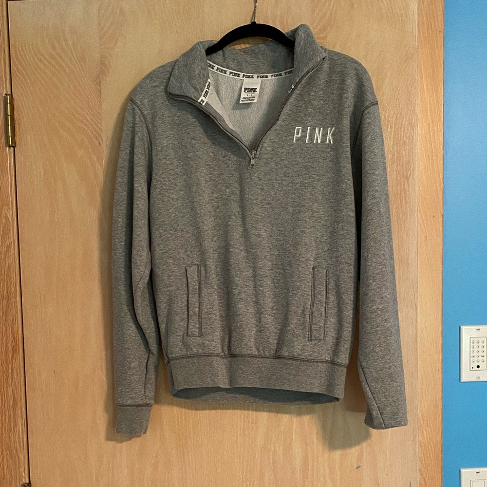 PINK Quarter Zip Sweatshirt